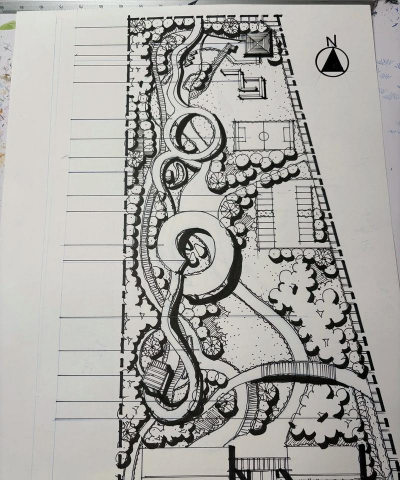 园林绿化设计图手绘,掌握核心技巧,提升设计表现力 园林绿化设计图手绘,掌握核心技巧,提升设计表现力