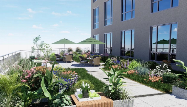 房顶绿化设计图,打造空中花园,提升居住体验 房顶绿化设计图,打造空中花园,提升居住体验