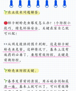 杮树虫害防治,常见问题解析,实用应对方法 杮树虫害防治,常见问题解析,实用应对方法