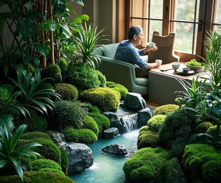 室内绿化与水体设计,提升居住品质,营造自然氛围 室内绿化与水体设计,提升居住品质,营造自然氛围