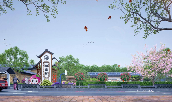松门新坦村绿化设计,提升乡村颜值,打造宜居环境 松门新坦村绿化设计,提升乡村颜值,打造宜居环境