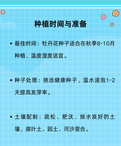 牡丹花怎么养种子,掌握播种技巧,轻松培育幼苗 牡丹花怎么养种子,掌握播种技巧,轻松培育幼苗