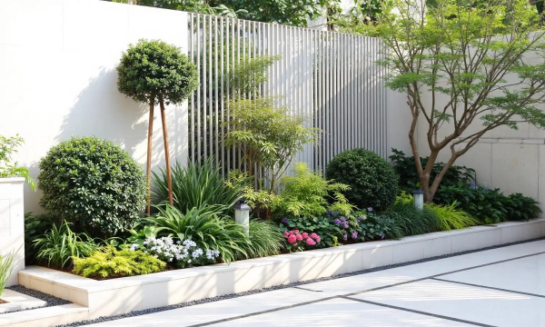 花池绿化设计,提升空间美感,打造舒适环境 花池绿化设计,提升空间美感,打造舒适环境