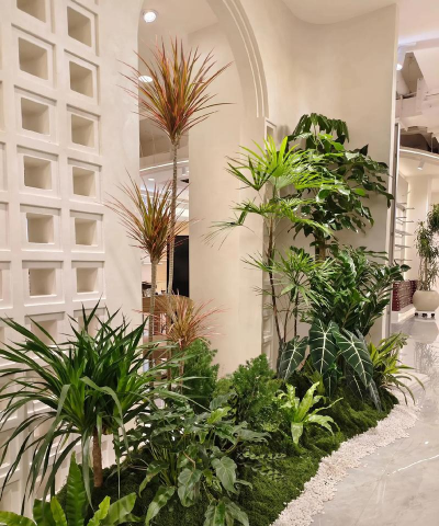 商场室内绿化设计,提升购物体验,营造自然氛围 商场室内绿化设计,提升购物体验,营造自然氛围