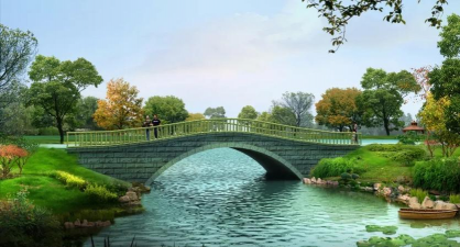 河北桥梁绿化设计,提升城市形象,改善生态环境 河北桥梁绿化设计,提升城市形象,改善生态环境