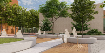 校园广场绿化设计,提升环境美感,营造舒适空间 校园广场绿化设计,提升环境美感,营造舒适空间