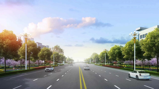 道路设计中的绿化设计,提升环境质量,优化出行体验 道路设计中的绿化设计,提升环境质量,优化出行体验