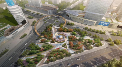 绿化岛头设计特色,提升城市形象,优化交通体验 绿化岛头设计特色,提升城市形象,优化交通体验