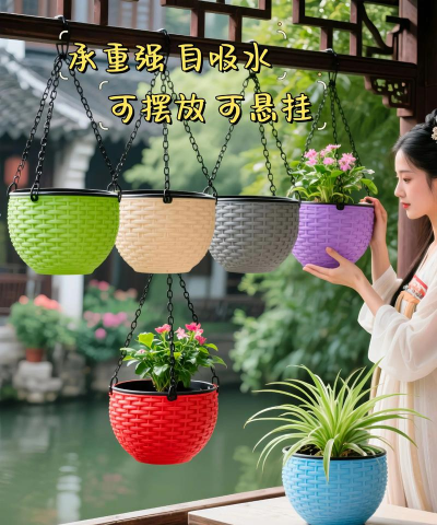 养花花盆悬挂 养花花盆悬挂