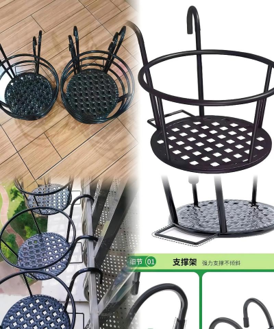 防护栏养花挂篮 防护栏养花挂篮