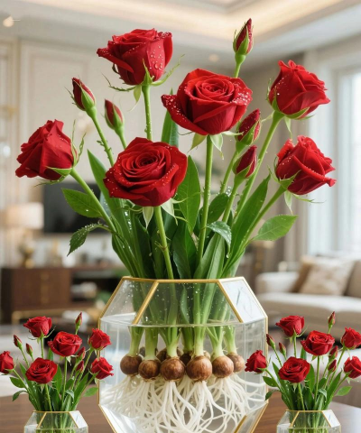 玫瑰花水养怎么养,延长花期,保持鲜艳 玫瑰花水养怎么养,延长花期,保持鲜艳