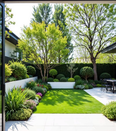 庭院绿化设计要点,打造舒适空间,提升居住体验 庭院绿化设计要点,打造舒适空间,提升居住体验