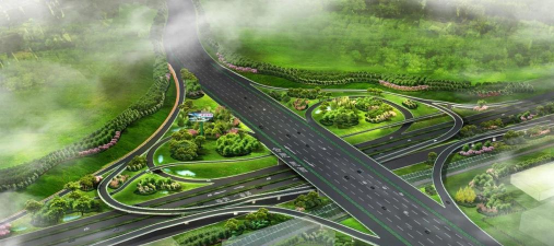 互通绿化设计说明,提升景观效果,优化交通体验 互通绿化设计说明,提升景观效果,优化交通体验