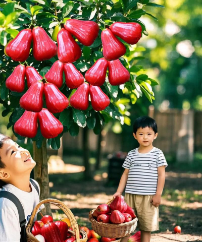 莲雾栽培技术,选对品种,掌握关键步骤 莲雾栽培技术,选对品种,掌握关键步骤