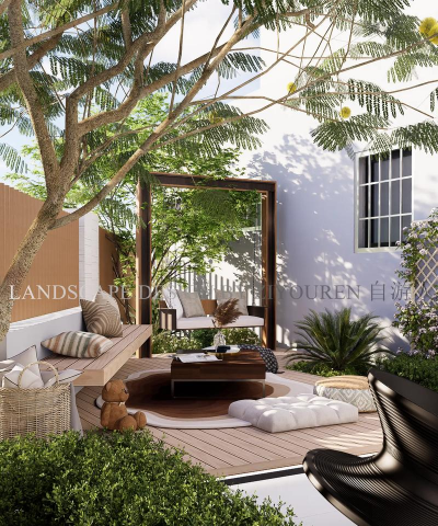 三角形庭院绿化设计图,空间利用技巧,打造独特景观 三角形庭院绿化设计图,空间利用技巧,打造独特景观