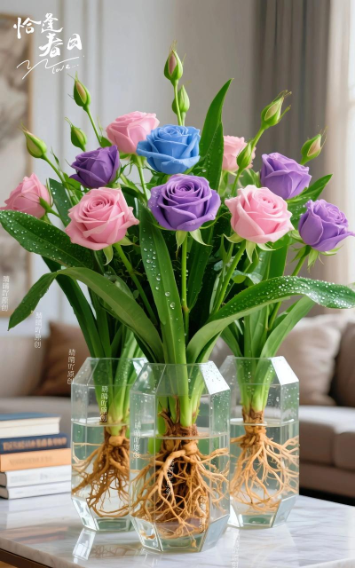 花瓶里玫瑰花怎么养,延长花期,保持鲜艳 花瓶里玫瑰花怎么养,延长花期,保持鲜艳
