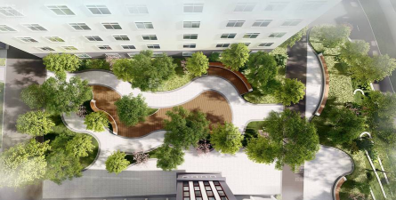 校园广场绿化设计,提升环境美感,营造舒适空间 校园广场绿化设计,提升环境美感,营造舒适空间