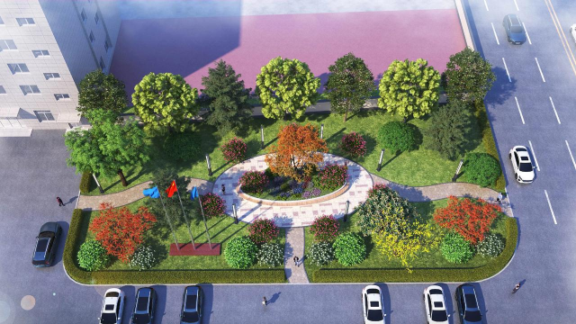 临时绿化设计原则,提升环境效果,确保施工安全 临时绿化设计原则,提升环境效果,确保施工安全