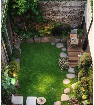 沈阳花园绿化设计施工,打造理想庭院,提升居住品质 沈阳花园绿化设计施工,打造理想庭院,提升居住品质