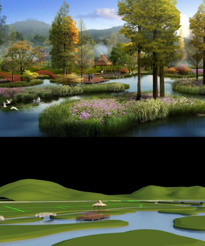 景区绿化风景花树设计,提升游览体验,打造生态景观 景区绿化风景花树设计,提升游览体验,打造生态景观