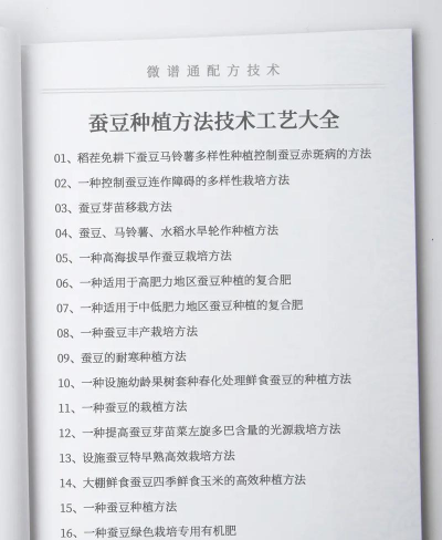 蚕豆栽培,掌握关键技巧,轻松收获高产 蚕豆栽培,掌握关键技巧,轻松收获高产