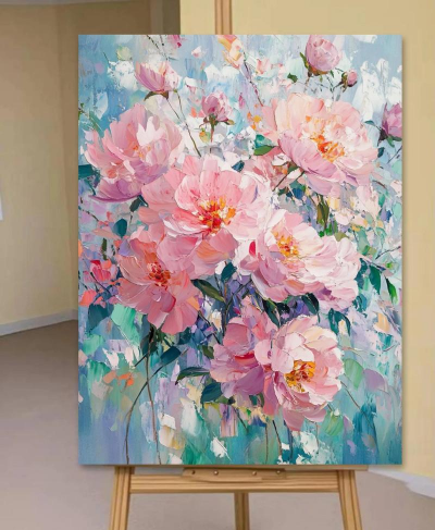 油画花卉图片，哪里找，怎么选