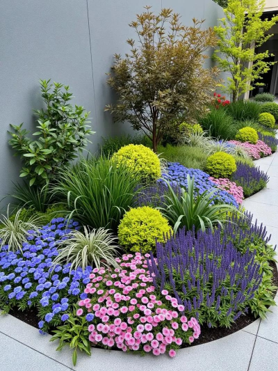 地栽花卉，选对品种，轻松打造花园美景