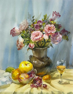 油画静物花卉,掌握基础技法,画出鲜活美感 油画静物花卉,掌握基础技法,画出鲜活美感