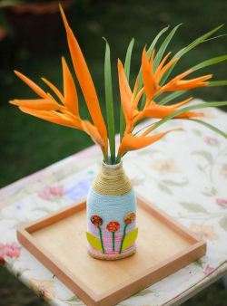 小口瓶养花，轻松上手，美化家居