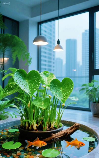 水宝宝养花的好处，提升观赏性，改善家居氛围