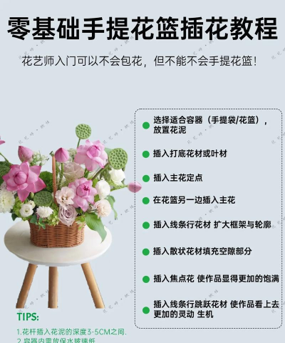 花篮怎么养花,选对植物,注意浇水 花篮怎么养花,选对植物,注意浇水