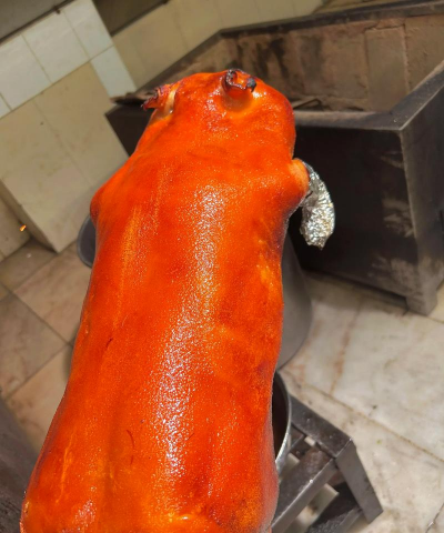 脆皮烤全猪做法和配方