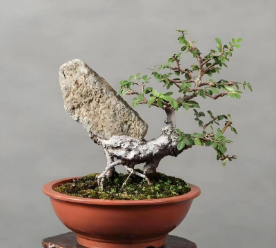 抱石盆景用什么植物