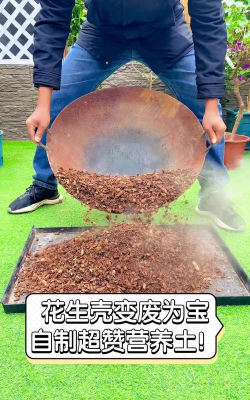 花生壳可以做肥料吗