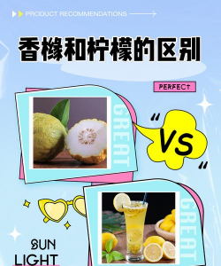 香橼和柠檬的区别
