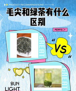 绿茶和毛尖茶叶的区别