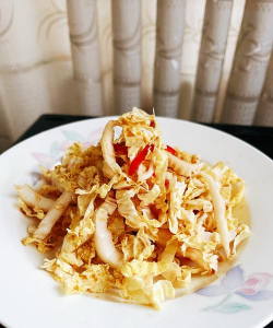 白菜心怎么凉拌