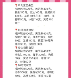 阿胶糕的制作方法与配料