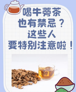 什么人不能喝牛蒡茶