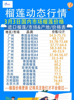 榴莲多少钱一斤