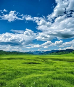 内蒙古草原的草能长多高