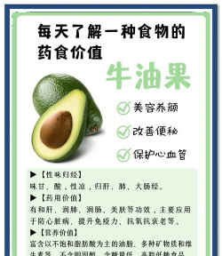 牛油果的食用禁忌