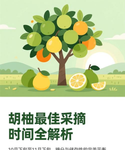 胡柚什么时候采摘