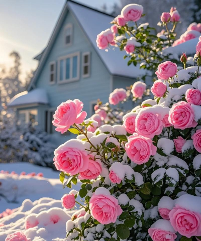 冬日里粉色花有哪些花