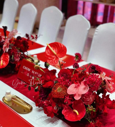 自然系红色花艺有哪些花 自然系红色花艺有哪些花