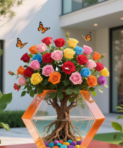 水里养花,轻松上手,美化家居环境 水里养花,轻松上手,美化家居环境