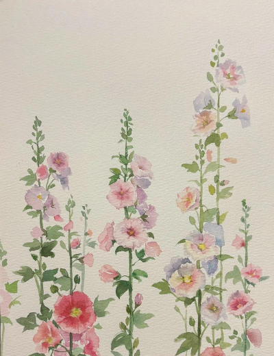 水彩花卉图片,欣赏艺术之美,感受自然气息 水彩花卉图片,欣赏艺术之美,感受自然气息