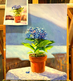 油画花卉作品,欣赏要点,创作技巧 油画花卉作品,欣赏要点,创作技巧