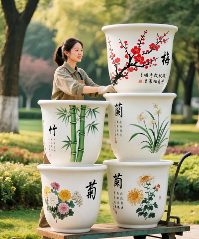 陶瓷盆养花,选对盆器,提升植物生长 陶瓷盆养花,选对盆器,提升植物生长