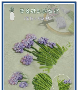 花卉十字绣,新手入门指南,轻松掌握技巧 花卉十字绣,新手入门指南,轻松掌握技巧